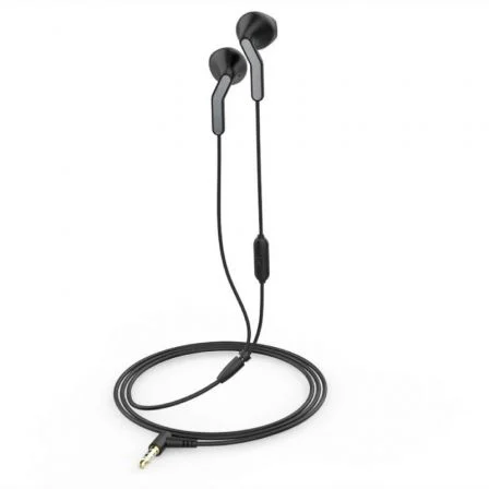 Muvit Auriculares Estéreo E56 con Conector 3.5mm Negro
